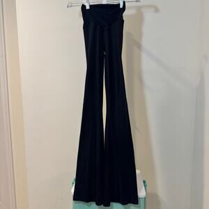 Aerie OFFLINE Real Me High Rise Flare Leggings Black XS